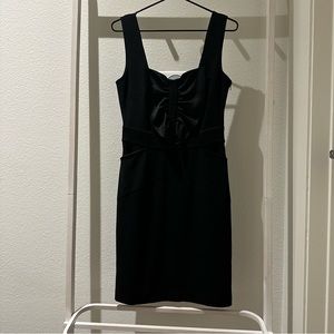 Ted Baker Ruffle Black Sleeveless Cocktail Dress